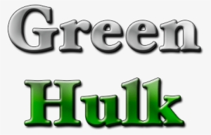 Green Hulk - Graphic Design