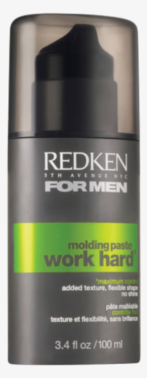 Work Hard Molding Hair Paste By Redken For Men Power - Redken For Men Extreme Gel, Stand Tough - 5 Fl Oz