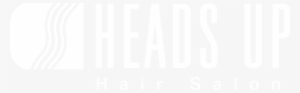 heads up hair salon - crowne plaza white logo