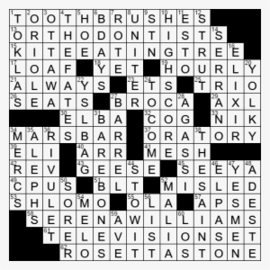 La Times Crossword Answers 20 May 17, Saturday - Crossword