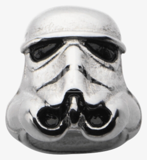 Star Wars Storm Trooper Stainless Steel Bead Charm