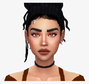 “ I Needed More Maxis Match Eyebrows So I Made Some - Bushy Eyebrows Sims 4 Cc Maxis Match