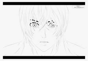 Death Note Kira Lineart By Zetsu C - Sketch