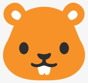 Open - Hamster Emoji Png