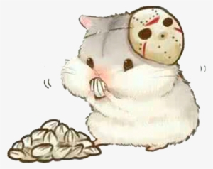 Hamster Drawing Chibi Kavaii Illustration - Reborn Into A Hamster For 233 Days