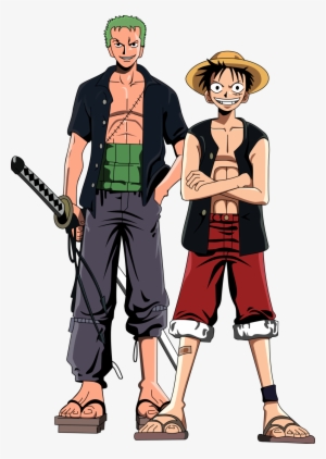I See So It's - Zoro E Luffy Png