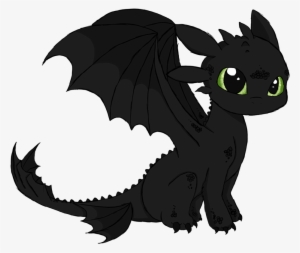 Toothless Drawing How To Train Your Dragon Black And - El Dragon Negro Dibujo