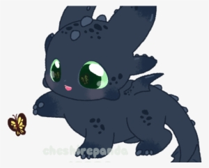 Drawn Baby Toothless - Toothless Dragon Cute Face Png