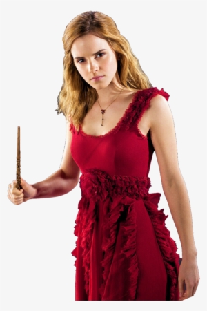 Png Hermione Granger - Harry Potter Hermione Red Flower Necklace Us Seller