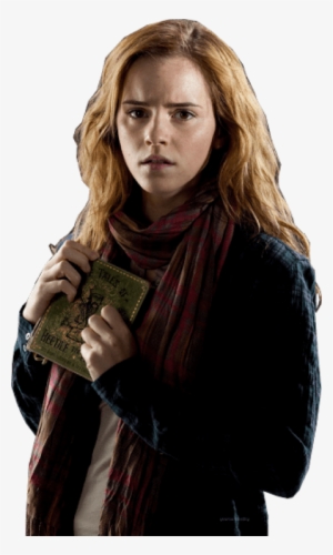 Hermione Worried With Book Png Image - Hermione Granger 7th Year
