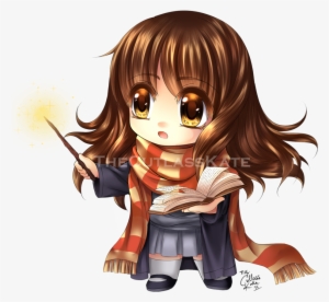 Hermione Drawing Simple - Hermione Granger Drawing Chibi