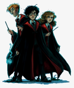 Harry Potter Harrypotter Hermione Granger Ronaldweasley - Jonny Duddle Harry Potter Illustrations