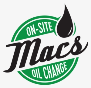 Macs On Site Oil Change - Label