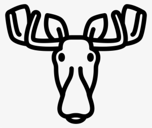 Moose Head Svg Png Icon Free Download - Moose Head Moose Icons