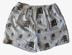 ✩transparent Windows 95 Boxers For Your Windows X-peepee✩ - Microsoft Windows Boxers