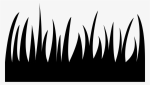 Grass Leaves Silhouette - Portable Network Graphics