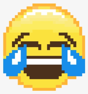 Lol Emoji - Laughing Emoji Pixel Art
