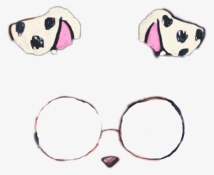 Dalmatian Clipart Dog Filter Transparent - Snapchat Filter Transparent Background