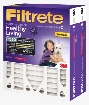 3m Filtrete 1550 Mpr 4-inch Ultra Allergen Reduction