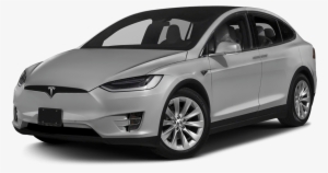 Tesla Model X-silver Metallic - 2018 Tesla Model X Png