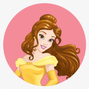 Disney Princess Belle Png - Disney Princess Belle Circle