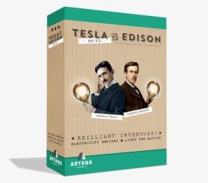 Duel Is A 2-player Card Game From Artana Llc, Distilled - Tesla Vs Edison Duel