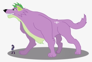 You Can Click Above To Reveal The Image Just This Once, - Spike As A Wolf
