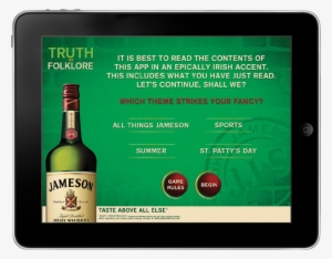 Jameson Whiskey Offers Drink Deals With "truth Or Folklore" - Keylimetie, Llc
