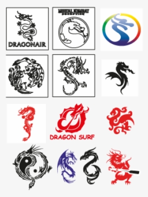 Chinese Dragon Logo Template - Chinese Dragon Logo