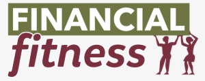 Financial Fitness With Two Stick Figures Holding The - Financial Fitness