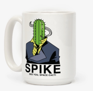 spike cactus cowboy bebop coffee mug - cowboy bebop mens t-shirt