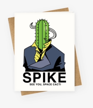 Spike Cactus Cowboy Bebop Greeting Card - Hoodie