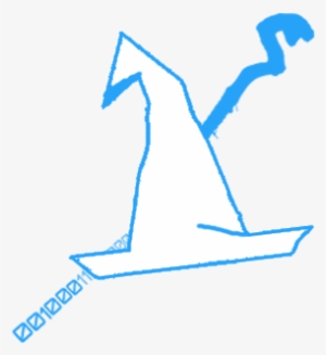 Wizard Staff Logo - Illustration