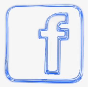 Neon Facebook Logo - Logo Facebook Neon Png