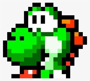 Pixilart - 8 bit yoshi egg by Artatfun