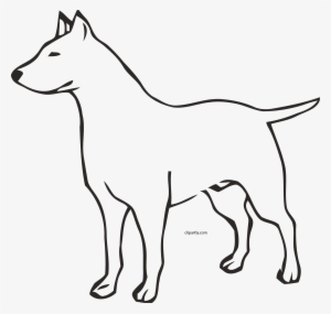 Dog Outline Clipart Png - Dog Clip Art