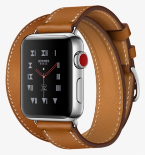 Apple Watch Hermès Stainless Steel Case With Fauve - Watch Series 4 Hermes