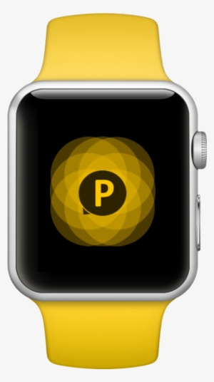 Apple Watch Hand Transparent Png - Apple Watch Png Yellow