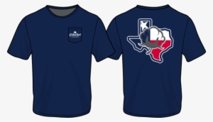 Short Sleeve Texas Star Navy - Active Shirt