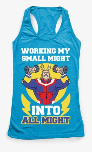 Working My Small Might Into All Might - My Hero Academia Clothing