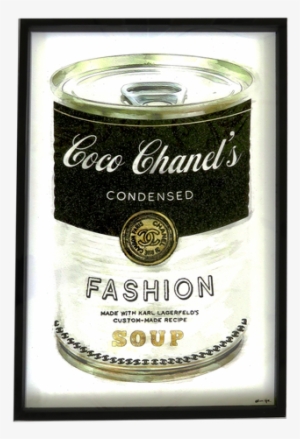 Coco Chanel Fashion Soup Art