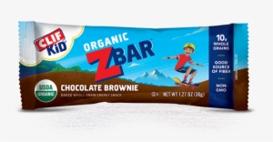 Chocolate Brownie Packaging - Clif Z Bar Iced Oatmeal Cookie