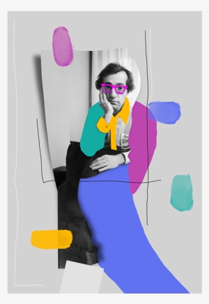 Picture Midnight In Woody Allen S Color With - Collage Design Free On Behance