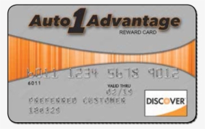 Automotive Direct Mail Marketing Faux Plastic Cards - Discover Gift Card