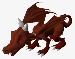 Baby Red Dragon - Baby Dragon Png Runescape