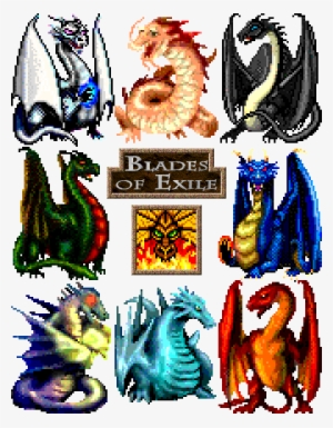 Blades Of Exile Mighty Dragons - Illustration