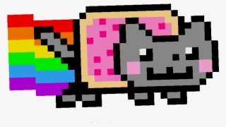 Nyan Cat Large - Nyan Cat No Background