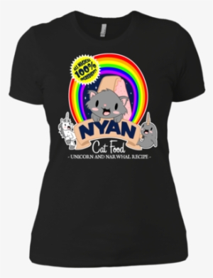 All Magical Nyan Cat Food T- Shirt - All Magical Nyan Cat Food