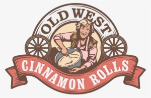 Old West Cinnamon Rolls And Espresso - Cinnamon Roll Logo