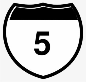 Interstate 5 Logo Black And White